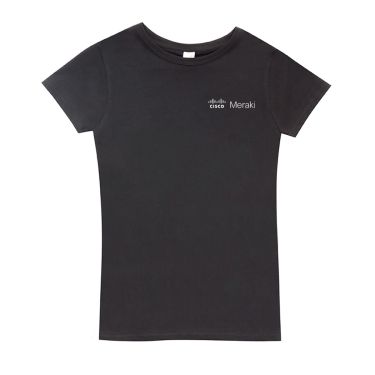 Cisco Meraki Eco Blend T-Shirt - Black (Women's)