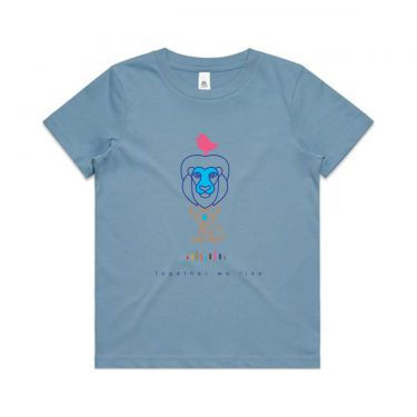 Together We Rise T-Shirt Light Blue (Unisex)